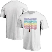 Men's White San Francisco Giants City Pride T-Shirt