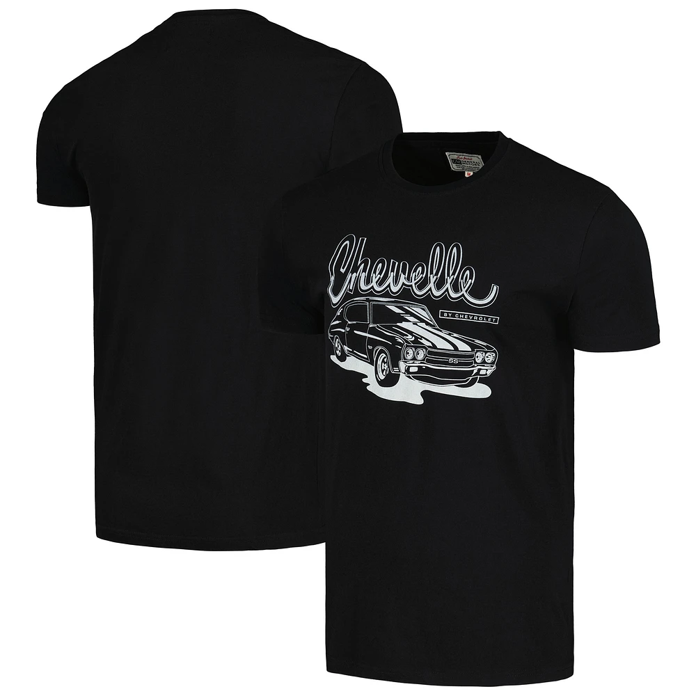 Men's American Needle Blue Chevelle Brass Tacks T-Shirt