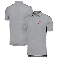 Men's Peter Millar Black Arnold Palmer Invitational Hales Polo