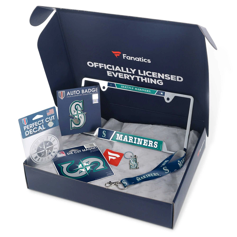 WinCraft Seattle Mariners Fanatics Automotive Gift Box