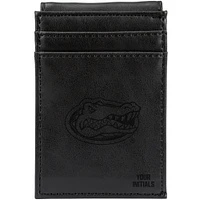 Black Florida Gators Personalized Front Pocket Wallet