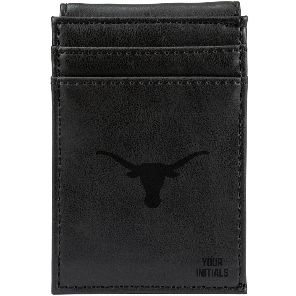 Texas Longhorns Personalized Front Pocket Wallet