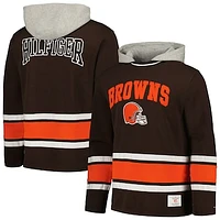 Men's Tommy Hilfiger Brown Cleveland Browns Ivan Fashion Pullover Hoodie