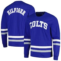 Men's Tommy Hilfiger Royal/Gray Indianapolis Colts Nolan Long Sleeve T-Shirt