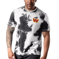 Men's MSX by Michael Strahan Black Washington Commanders Freestyle Tie-Dye T-Shirt