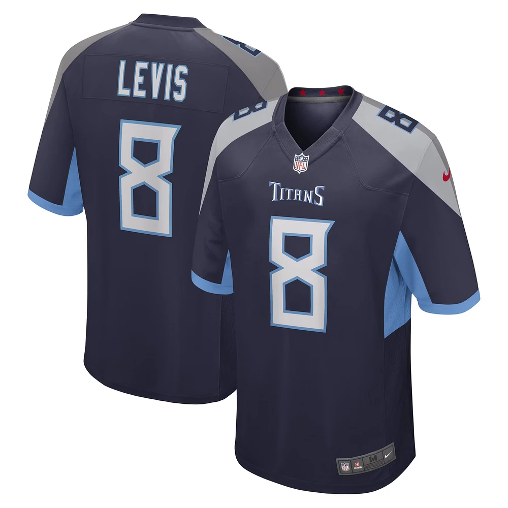 Youth Nike Will Levis Navy Tennessee Titans Game Jersey