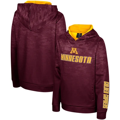 Youth Colosseum Maroon Minnesota Golden Gophers High Voltage Pullover Hoodie