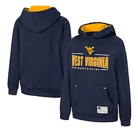 Youth Colosseum Navy West Virginia Mountaineers Lead Guitarists Pullover Hoodie