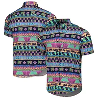 Unisex RSVLTS Black MTV Daytona Beach KUNUFLEX Button-Down Shirt