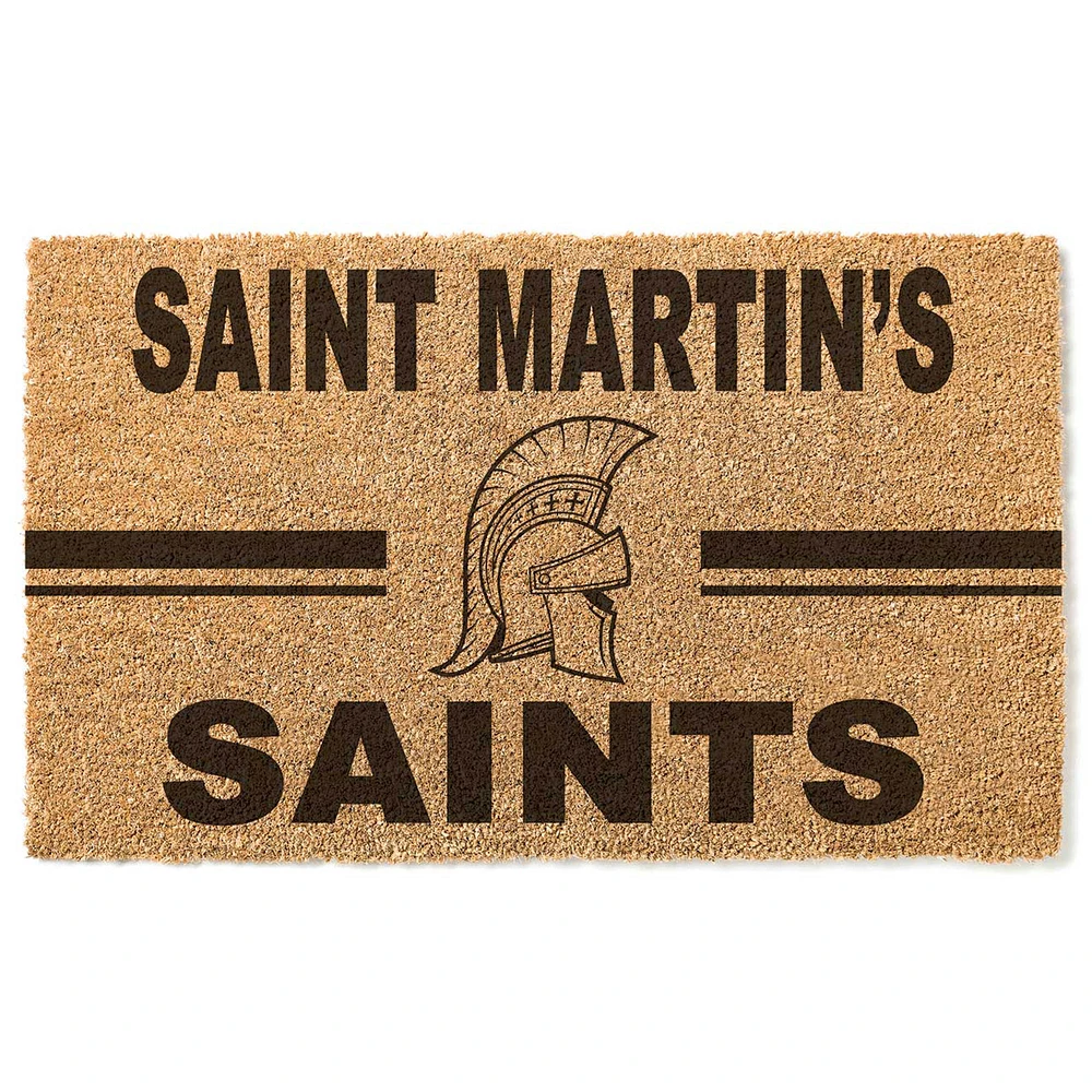 Saint Martin's Saints 18" x 30" Team Logo Doormat
