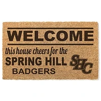 Spring Hill Badgers 18" x 30" Welcome Doormat