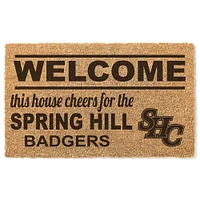 Spring Hill Badgers 18" x 30" Welcome Doormat