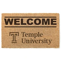 Temple Owls 18" x 30" Welcome Doormat