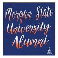 Morgan State Bears 10" x 10" Alumni Plaque