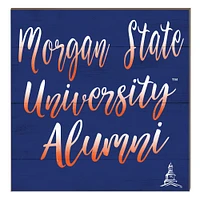 Morgan State Bears 10" x 10" Alumni Plaque