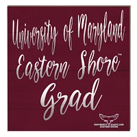 Maryland Eastern Shore Hawks 10" x 10" Grad Plaque