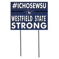 Westfield State Owls 18" x 24" I Chose Yard Sign