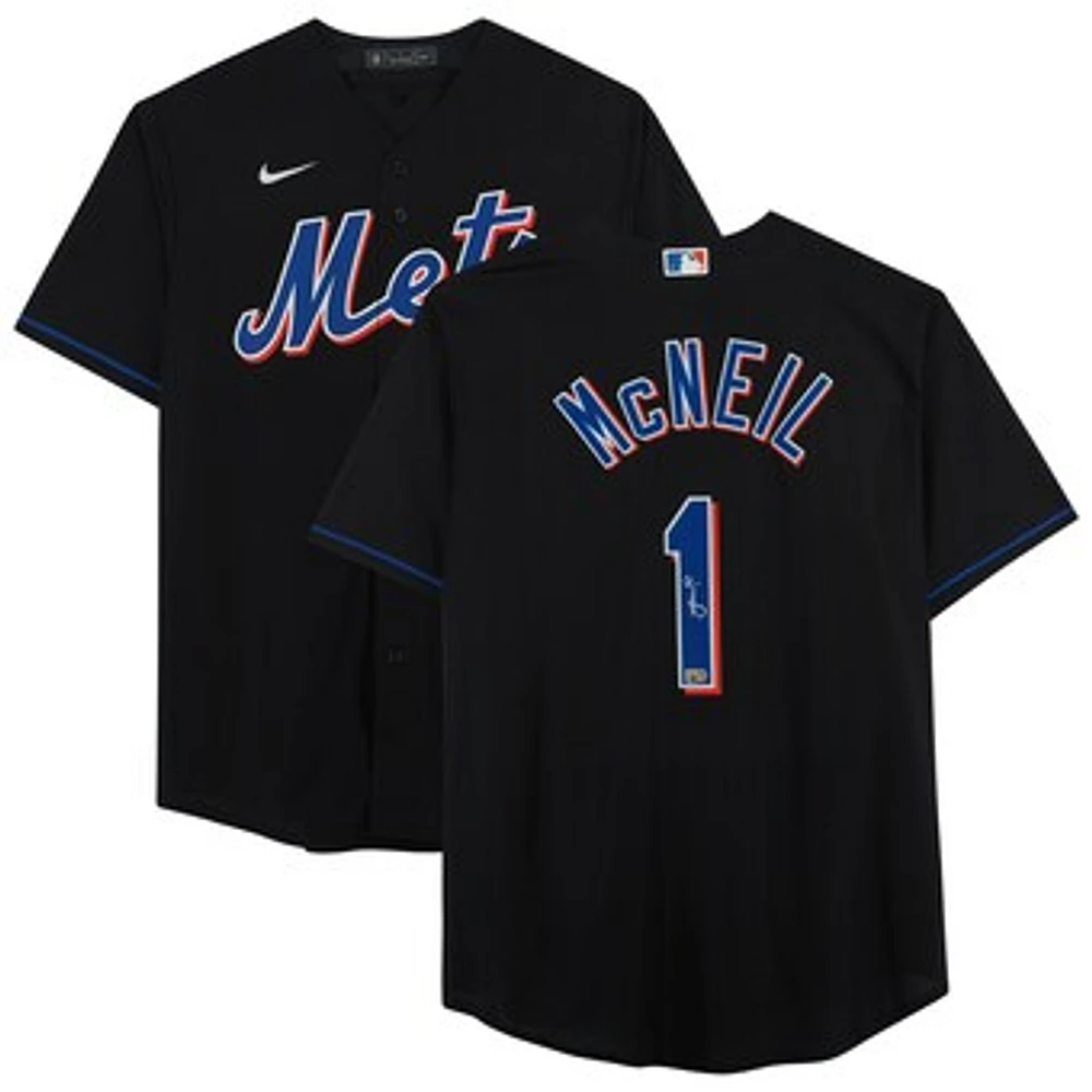 Jeff McNeil New York Mets Autographed Nike Replica Jersey