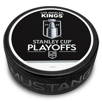 Black Los Angeles Kings 2023 Stanley Cup Playoffs Hockey Puck