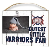 Eastern Connecticut State Warriors 8" x 10" Cutest Little Fan Weathered Team Logo Clip Photo Frame