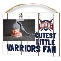 Eastern Connecticut State Warriors 8" x 10" Cutest Little Fan Weathered Team Logo Clip Photo Frame