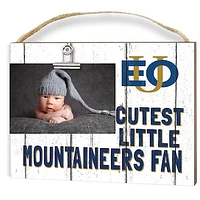 Eastern Oregon Mountaineers 8" x 10" Cutest Little Fan Weathered Team Logo Clip Photo Frame