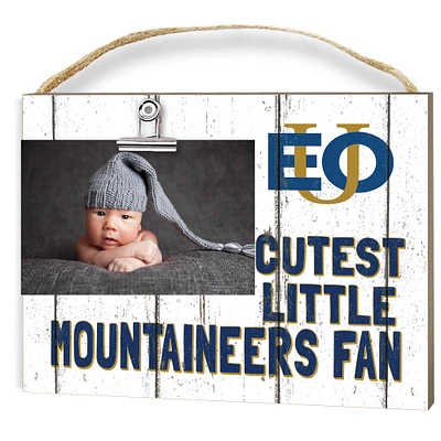 Eastern Oregon Mountaineers 8" x 10" Cutest Little Fan Weathered Team Logo Clip Photo Frame
