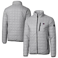 Men's Cutter & Buck  Gray UTSA Roadrunners Big Tall Rainier PrimaLoft Eco Insulated Full-Zip Puffer Jacket