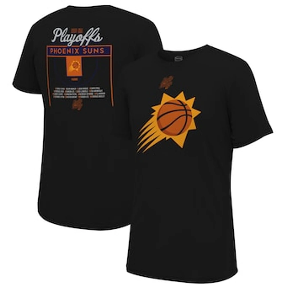 Unisex Stadium Essentials  Black Phoenix Suns 2023 NBA Playoffs Roster T-Shirt