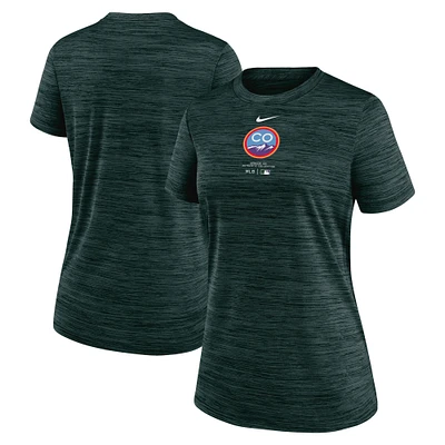 Women's Nike Green Colorado Rockies City Connect Practice Velocity T-Shirt