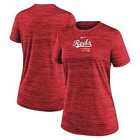 Women's Nike Red Cincinnati Reds Authentic Collection Velocity Performance T-Shirt