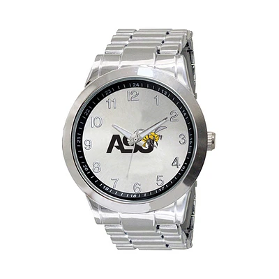 Men's Silver Alabama State Hornets Integris Stainless Steel Watch