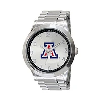 Men's Silver Arizona Wildcats Integris Stainless Steel Watch