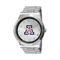 Men's Silver Arizona Wildcats Integris Stainless Steel Watch