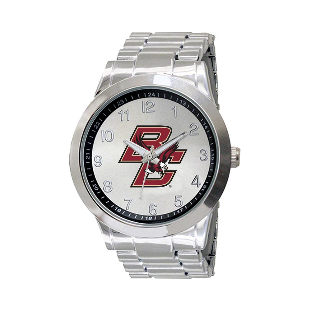 Men's Silver Boston College Eagles Integris Stainless Steel Watch