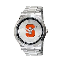 Men's Silver Syracuse Orange Integris Stainless Steel Watch