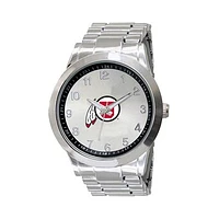 Men's Silver Utah Utes Integris Stainless Steel Watch
