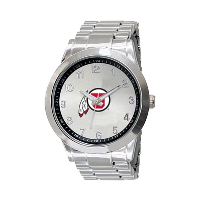 Men's Silver Utah Utes Integris Stainless Steel Watch