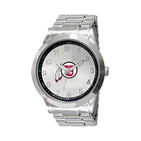 Men's Silver Utah Utes Integris Stainless Steel Watch