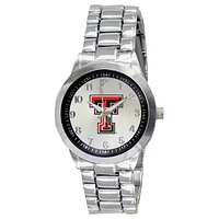 Women's Silver Texas Tech Red Raiders Integris Stainless Steel Watch