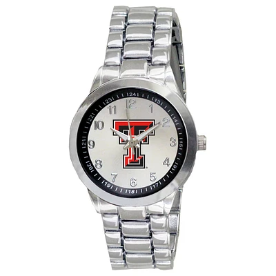 Women's Silver Texas Tech Red Raiders Integris Stainless Steel Watch