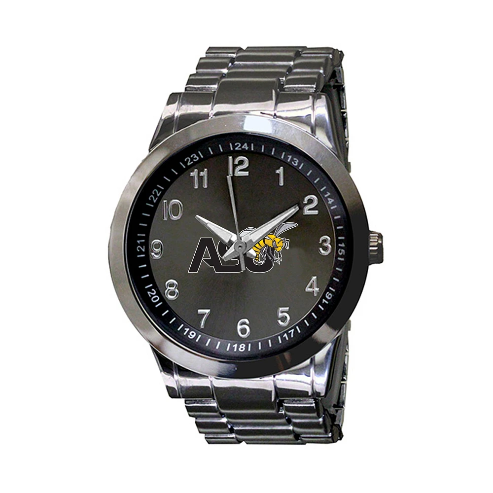Men's Gunmetal Alabama State Hornets Integris Stainless Steel Watch