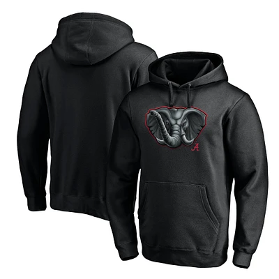 Men's Black Alabama Crimson Tide Midnight Mascot Pullover Hoodie