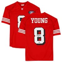 Steve Young San Francisco 49ers Autographed Red Mitchell & Ness Authentic Jersey