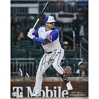 Austin Riley Atlanta Braves Autographed 16" x 20" City Connect Jersey Photograph