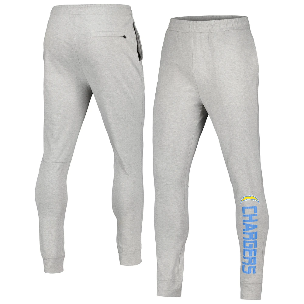 Men's MSX by Michael Strahan Gray Los Angeles Chargers Lounge Jogger Pants