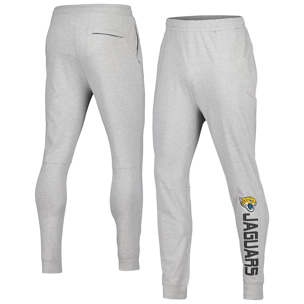 Men's MSX by Michael Strahan Gray Jacksonville Jaguars Lounge Jogger Pants