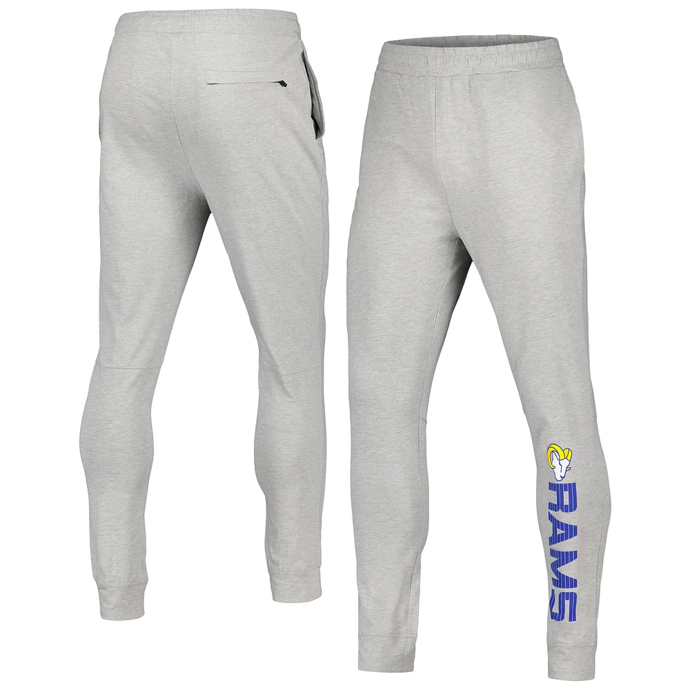 Men's MSX by Michael Strahan Gray Los Angeles Rams Lounge Jogger Pants