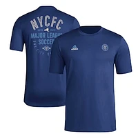 Men's adidas Navy New York City FC Local Stoic T-Shirt