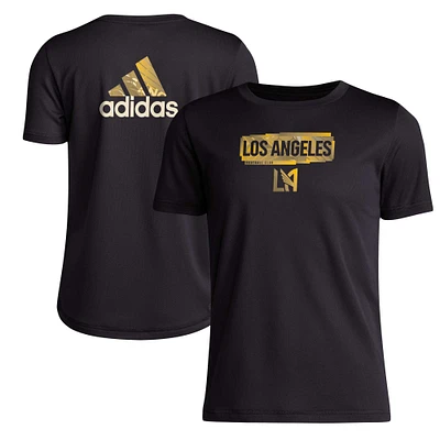 Youth adidas Black LAFC Local Pop T-Shirt